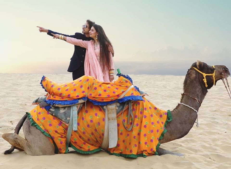 अमिताभ ने शेयर किए जैसलमेर शूट के फोटो